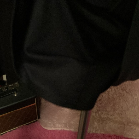 Laundry by Design moderate plunge front striped knit lined side zip dress size 6 - Picture 6 of 6